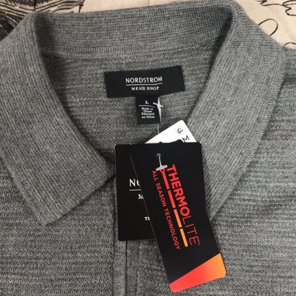 NORDSTROM Tech-smart Polo Sweater - Picture 4 of 4